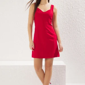 Women's Plain Mini Spaghetti Strap Evening / Daily Regular Dress