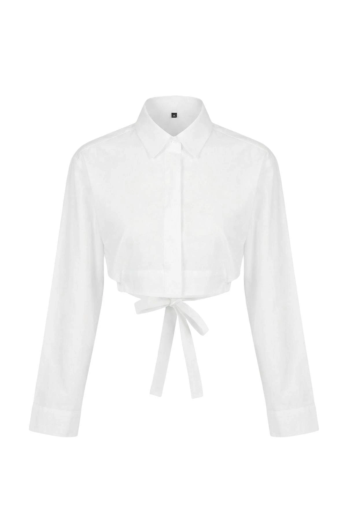 Trendyolmilla Women's Flat Long Regular Shirt