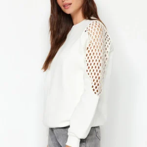 Women's Straight Long Sleeve Regular Sweatshirts