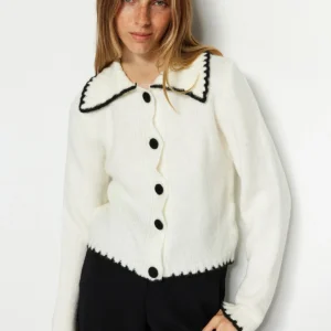Women's Color block Long sleeve Regular fit Cardigan