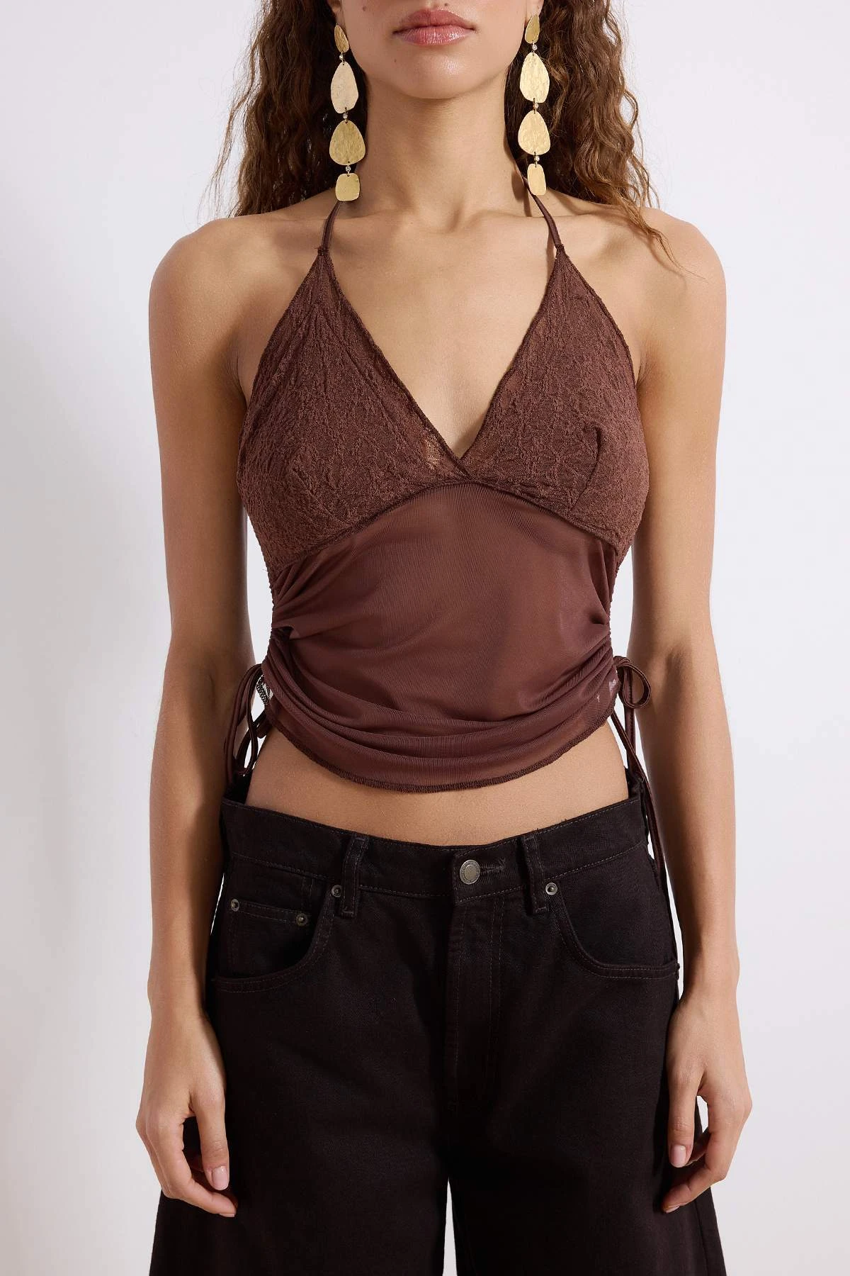 Trendyolmilla Women's Flat Long Relaxed Blouse - Image 5