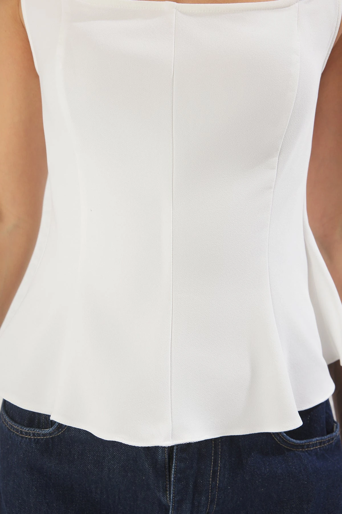 Women's Straight Hanging Regular Blouse - Image 2