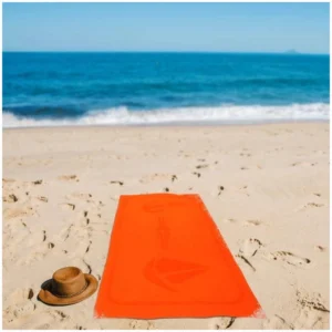 Anemoss Sailing Beach Towel Orange 140X70 Cm