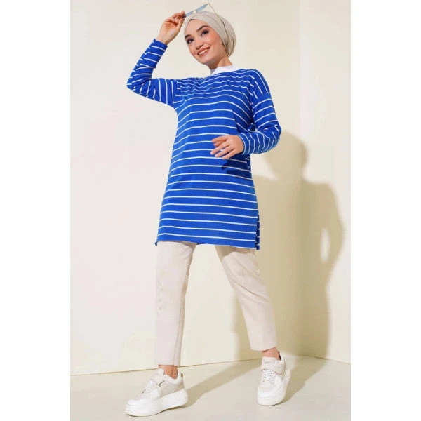Striped Tunic Saks - Image 3