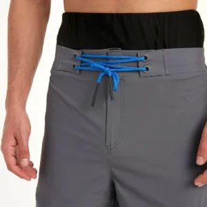 Marina Gray Men's Modest Swim Shorts – S2501-1